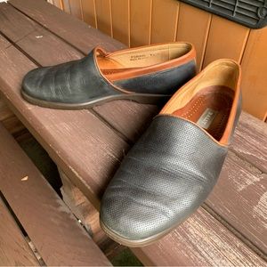 Bally Mens Leather Slip on shoes size 9.5 D